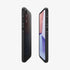 ACS05614 - Galaxy S23 Ultra Case Liquid Air in matte black showing the back